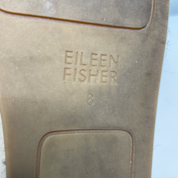 Eileen Fisher Lee Espadrille Sandals sz 8 Orange - Picture 8 of 8